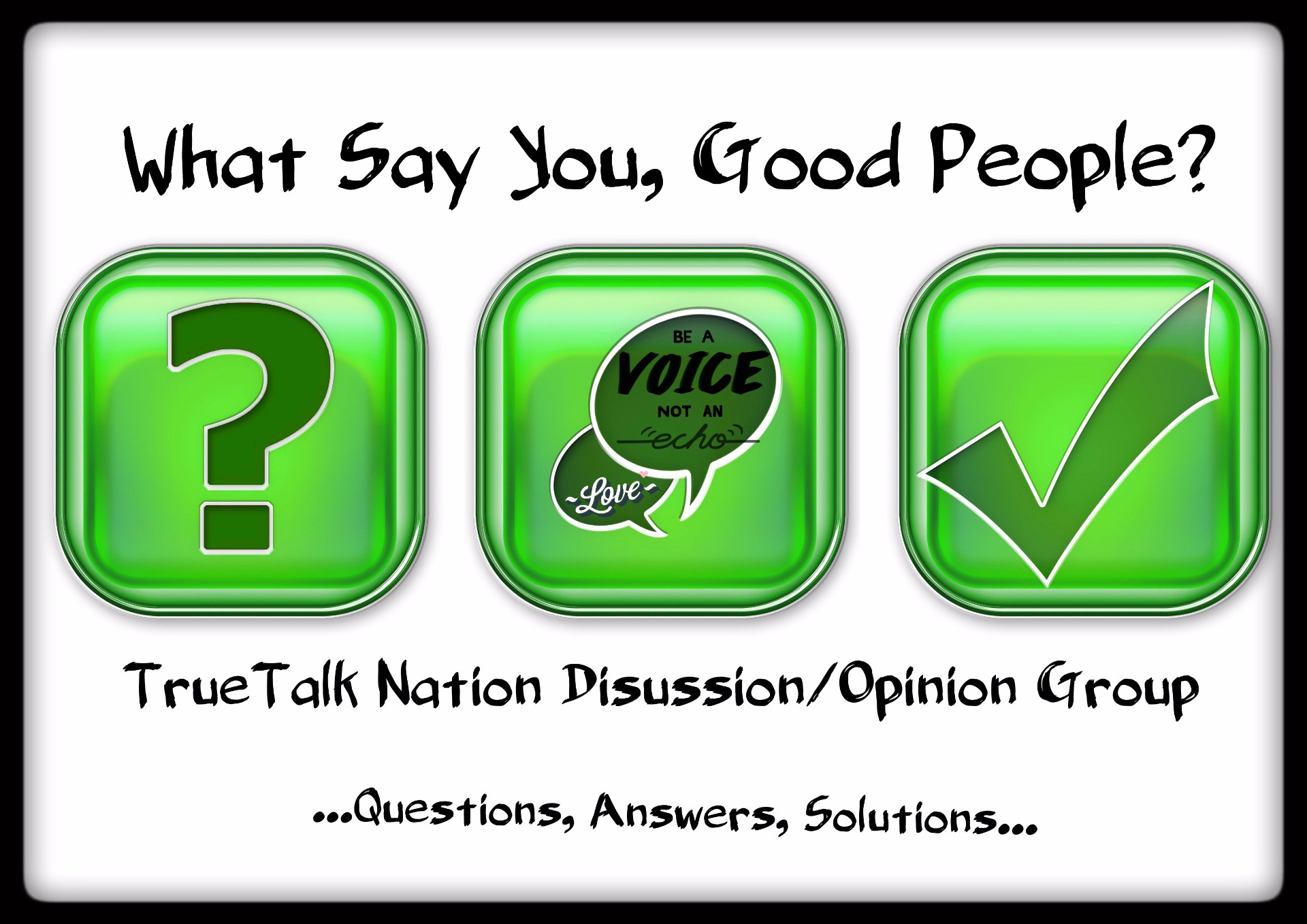 We Need Your Voice!
